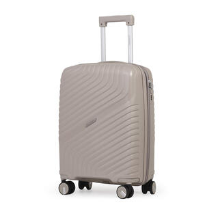 מזוודה בינונית קשיחה מתרחבת ובלתי שבירה בינונית ''24 דגם STAMFORD מבית המותג היוקרתי POLO CLUB