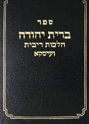 ברית יהודה על הלכות ריבית ועיסקא | הרב יעקב ישעיהו בלוי