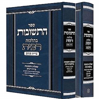 התשובות בהלכות רבית - ברית פנחס ב' כרכים | הרב פינחס וינד